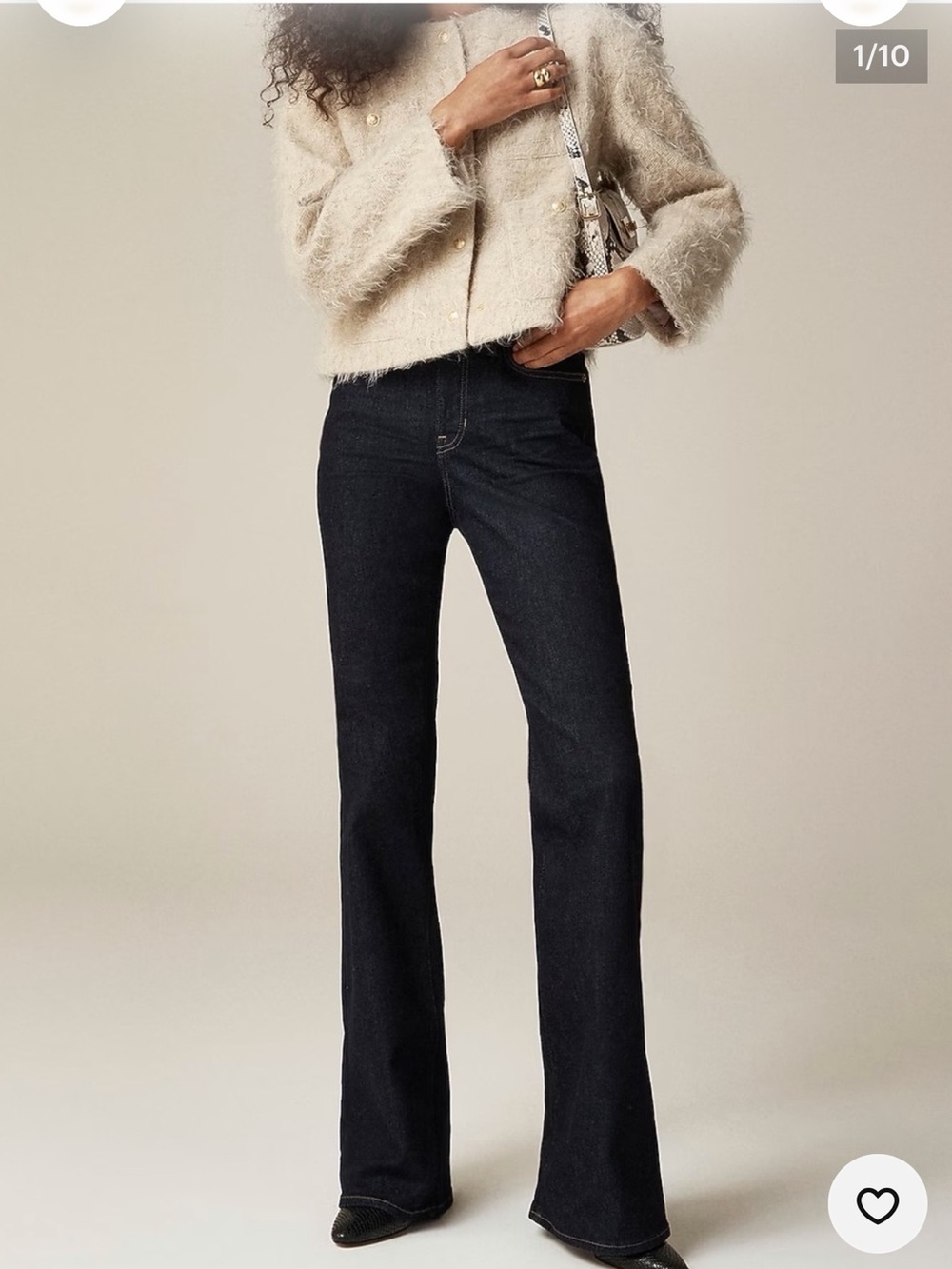 J. Crew '03 Bootcut Jeans in Resin Rinse Size 30 Tall